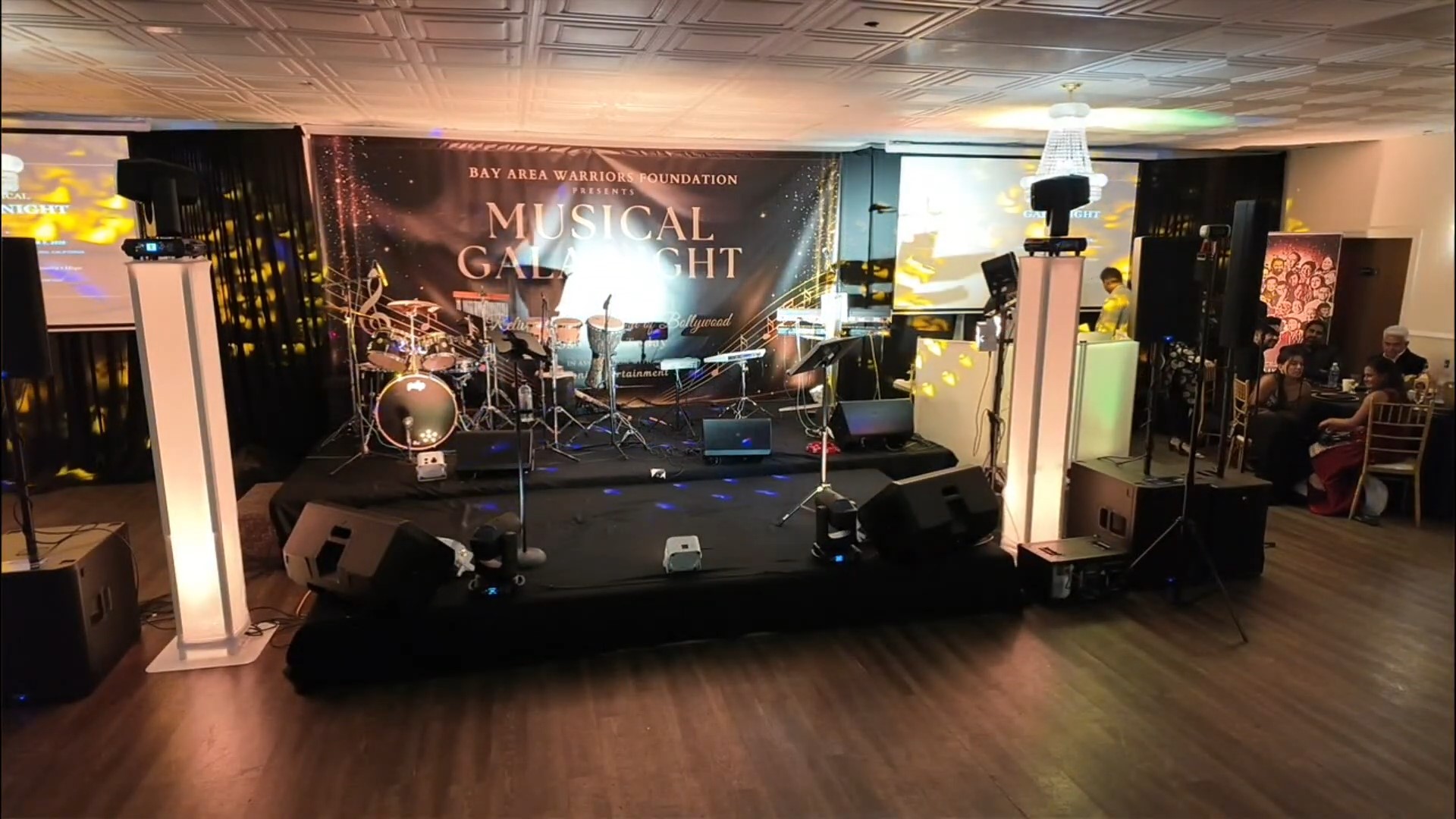 The Musical Gala stage